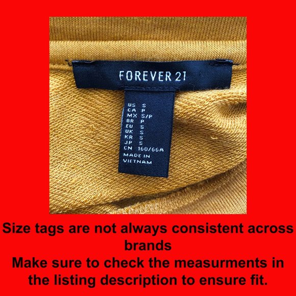 Forever 21 sweatshirt fleece tunic/dress - Picture 5 of 6